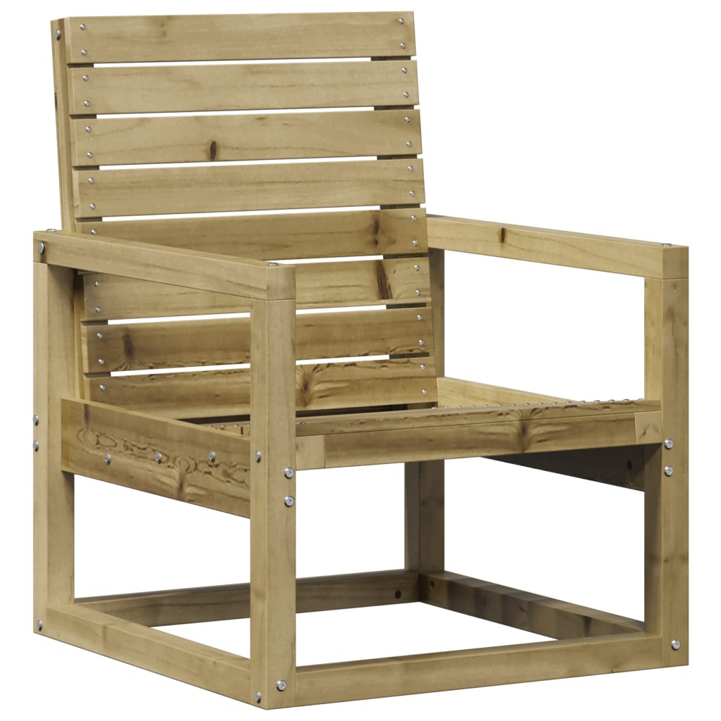 Salon de jardin 3 pcs bois de pin imprégné - XIOS