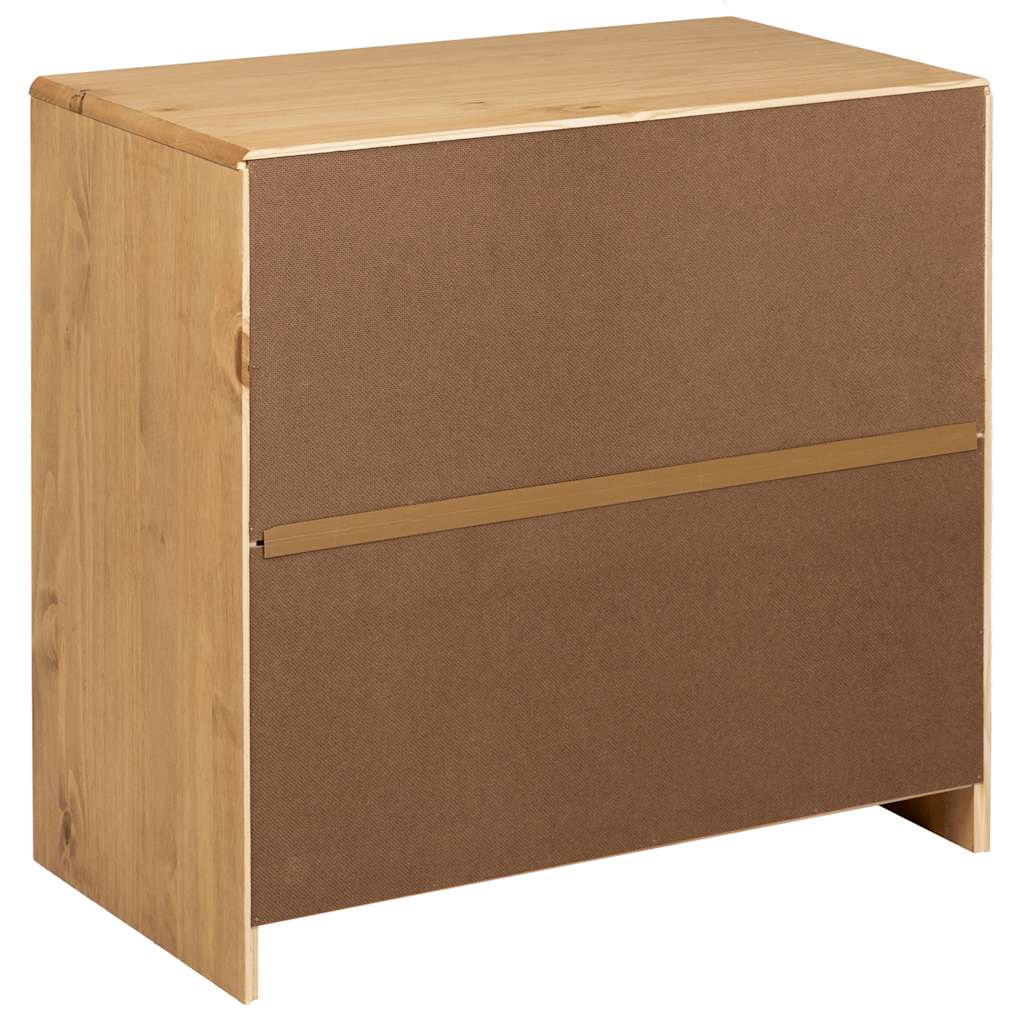 Buffet SAUDA chêne 80x43x75,5 cm bois massif de pin - XIOS