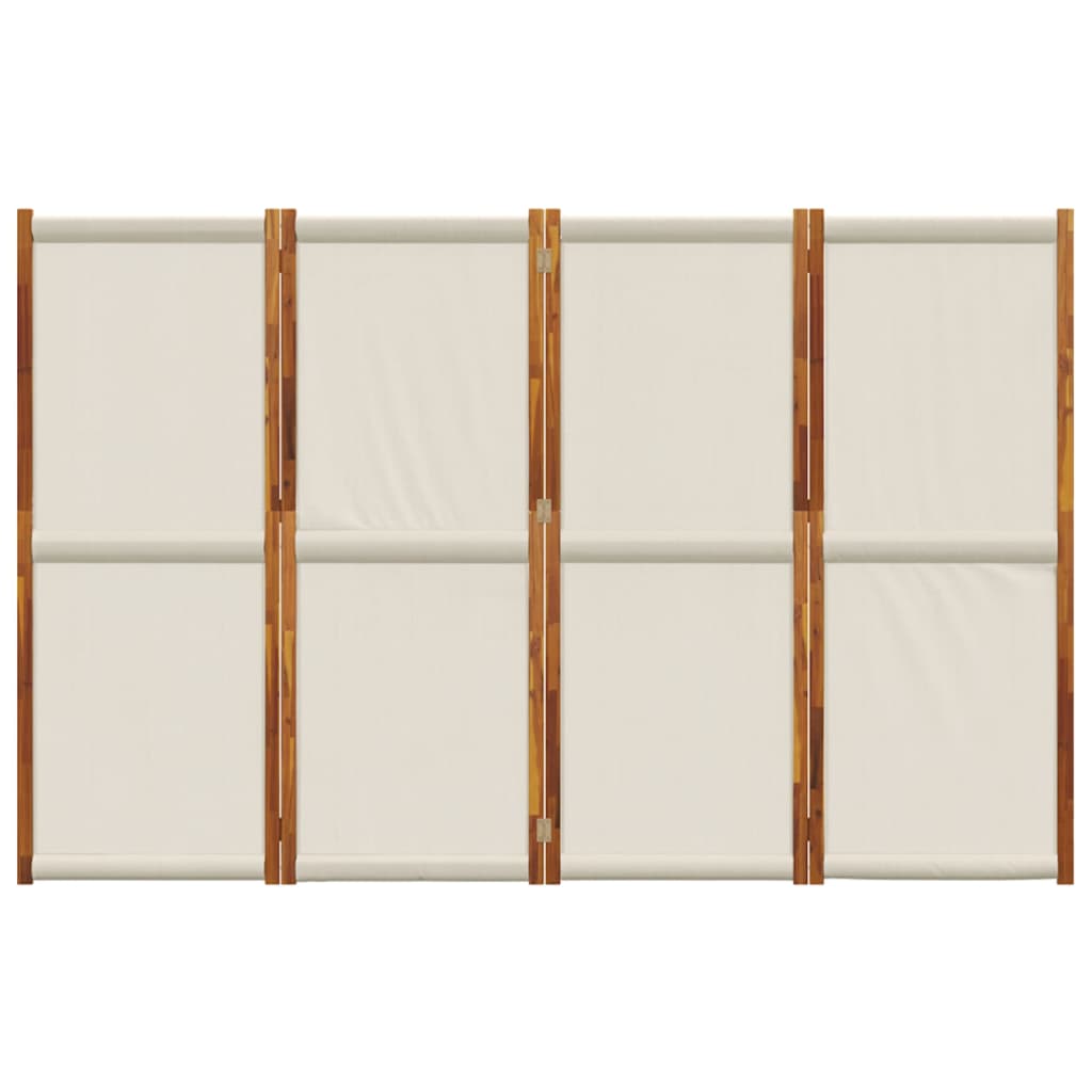 Cloison de séparation 4 panneaux gris clair 280x180 cm - XIOS