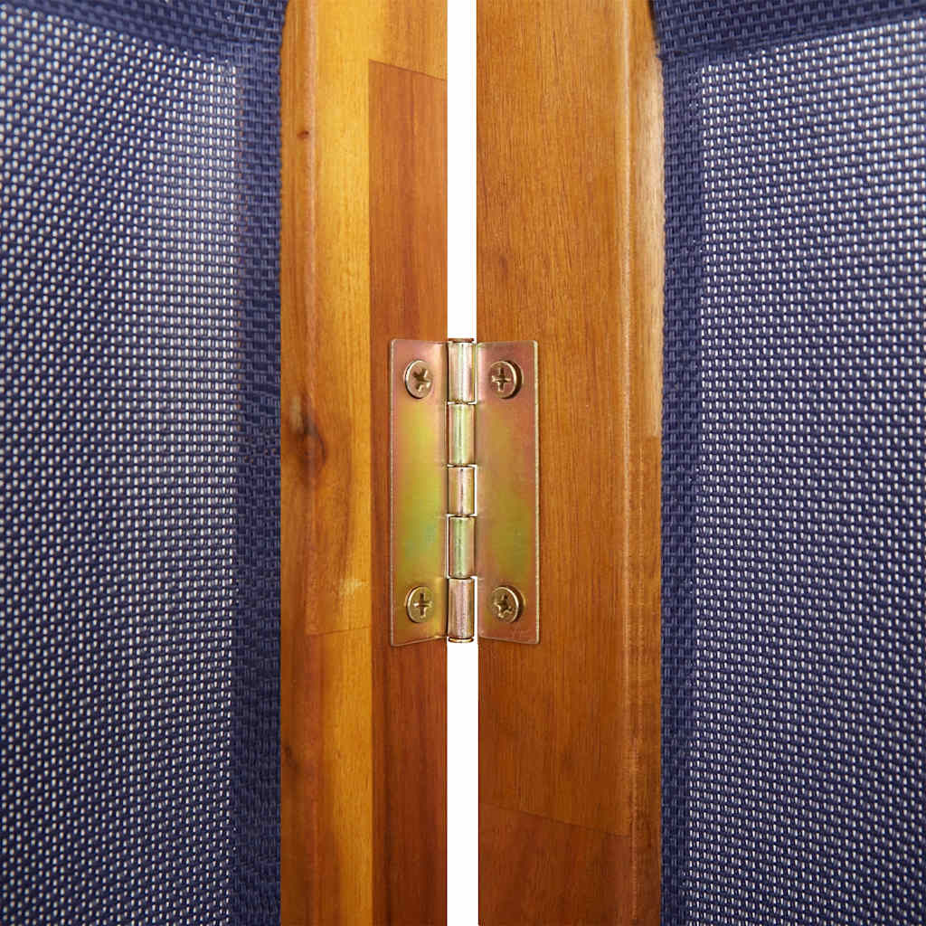 Cloison de séparation 6 panneaux bleu foncé 420x180 cm - XIOS