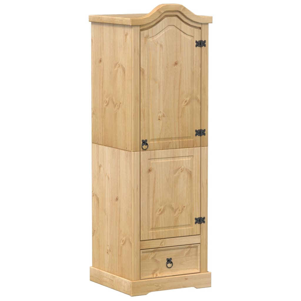 Garde-robe Corona 55x52x170 cm bois de pin massif - XIOS