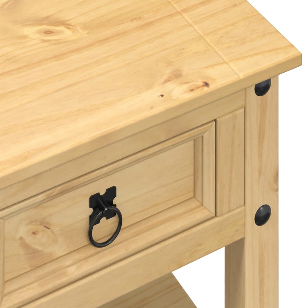 Table basse avec tiroirs Corona 85x50x45 cm bois de pin massif - XIOS
