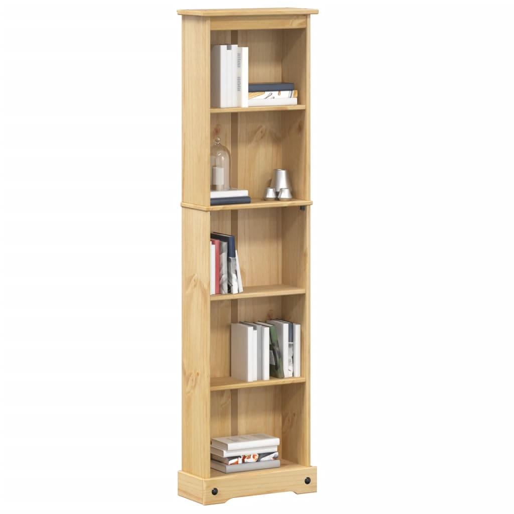 Bibliothèque Corona 46x20x170 cm bois de pin massif - XIOS