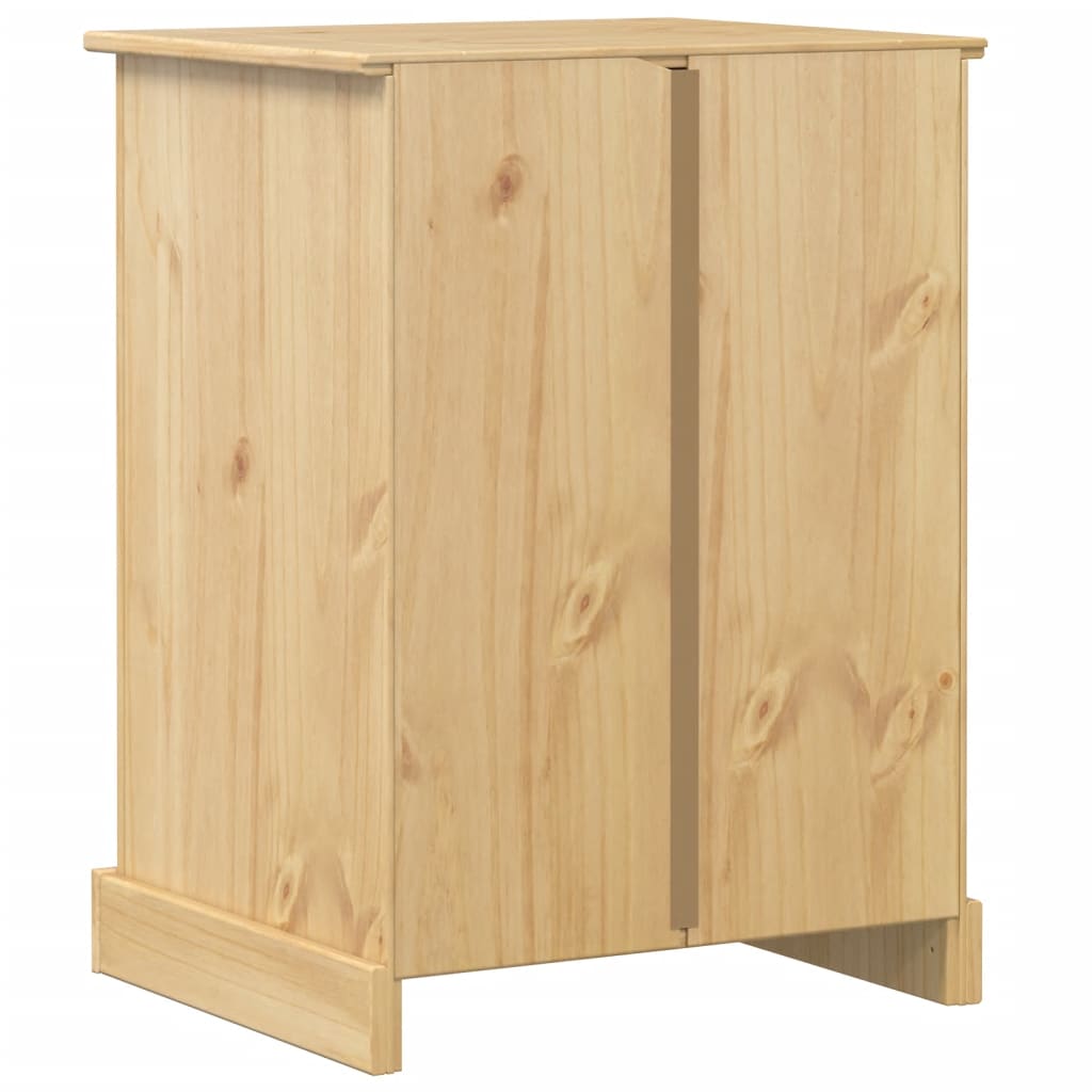 Meuble HiFi Corona 60x50x82 cm bois de pin massif - XIOS
