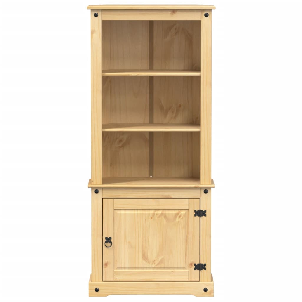 Buffet haut Corona 74x38x170 cm bois de pin massif - XIOS