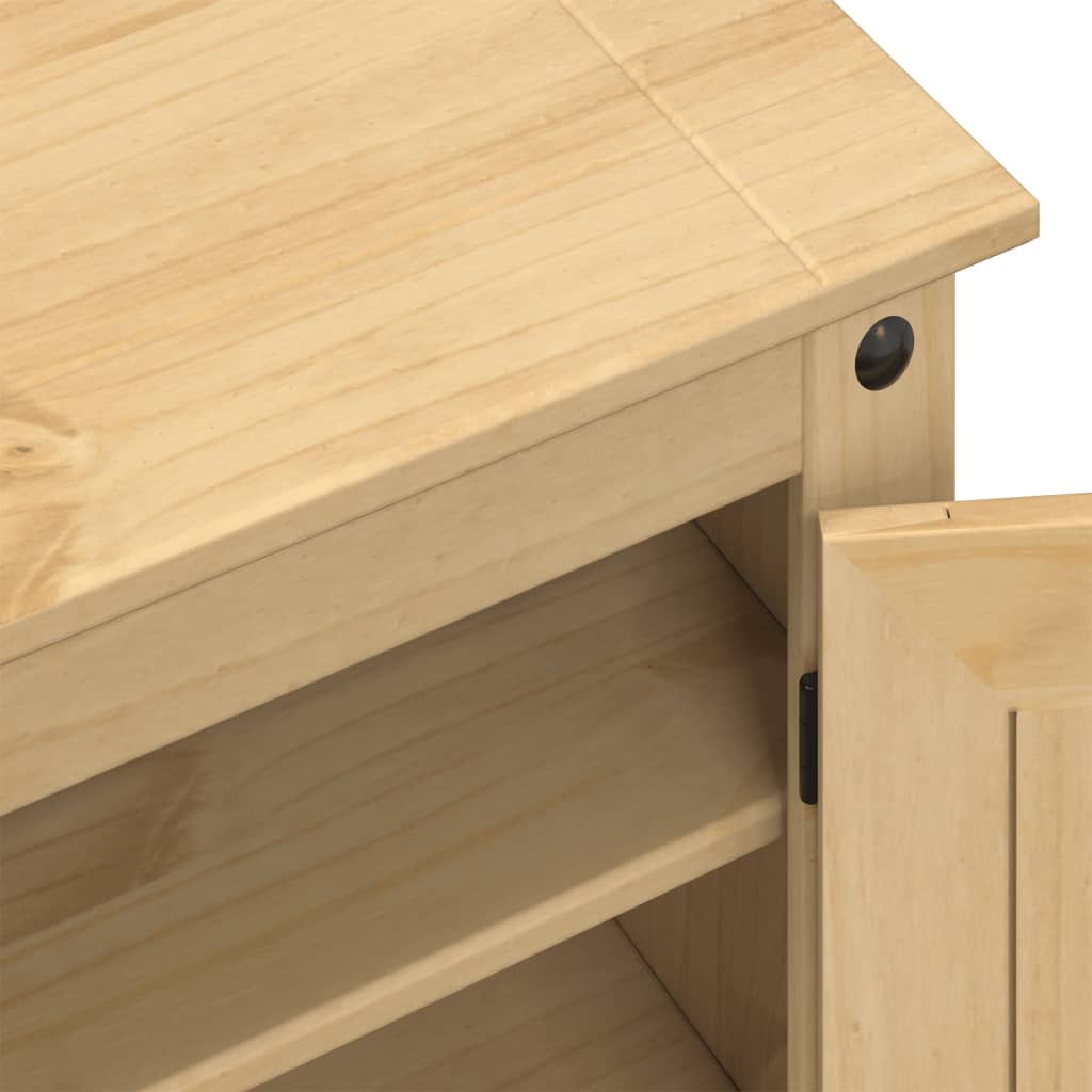 Armoire à chaussures Corona 86x38,5x108 cm bois de pin massif - XIOS
