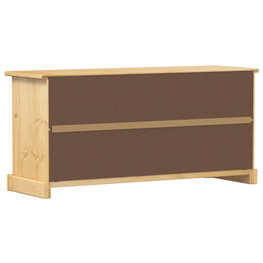 Armoire à chaussures Corona 99x32x47 cm bois de pin massif - XIOS
