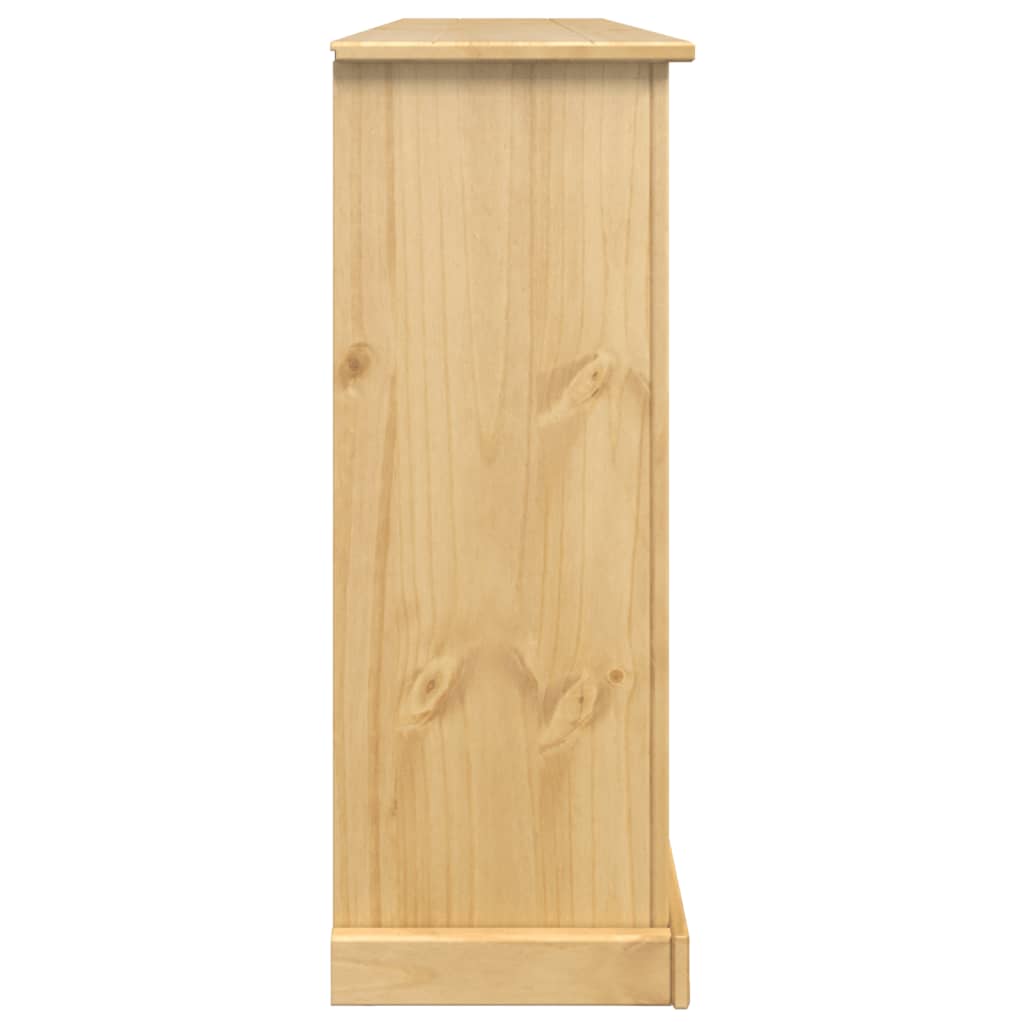 Armoire à chaussures Corona 99x32x85 cm bois de pin massif - XIOS