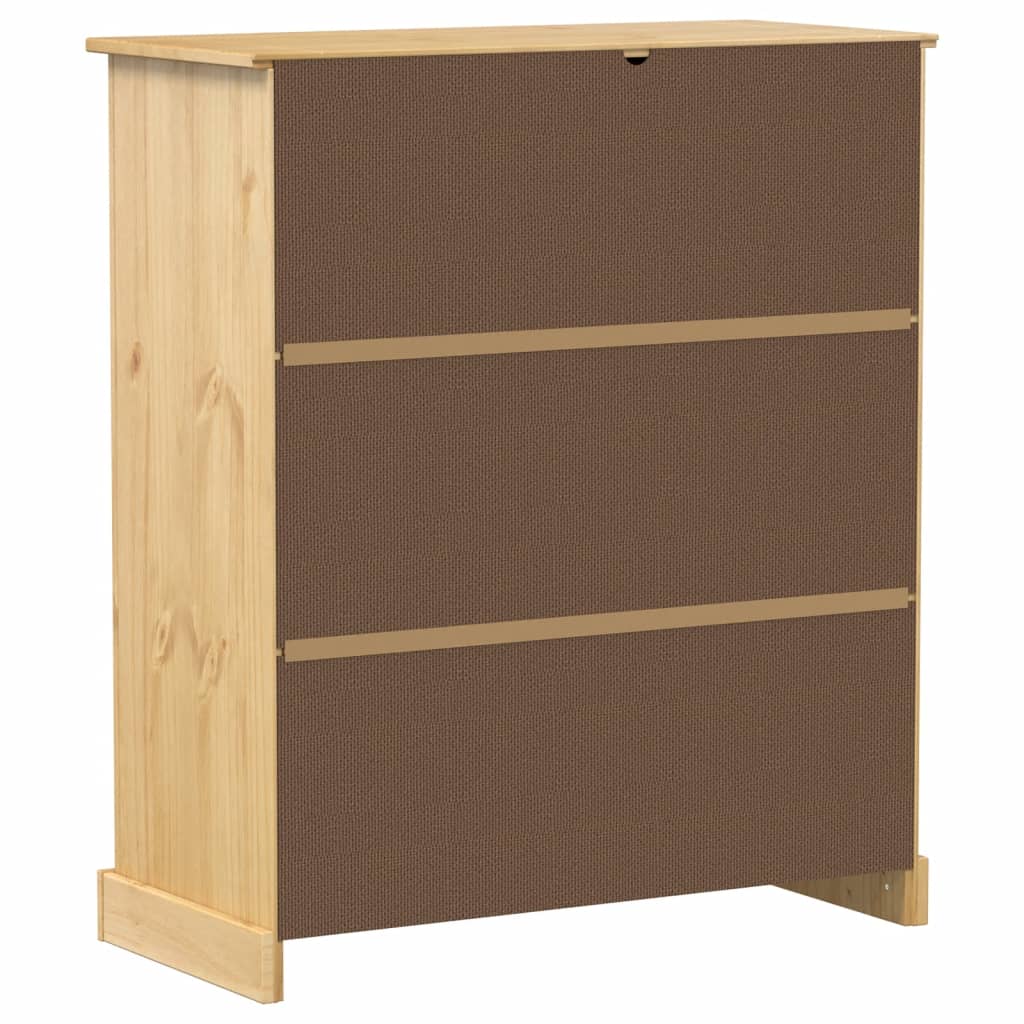 Armoire à vin Corona 97x45x114 cm bois de pin massif - XIOS
