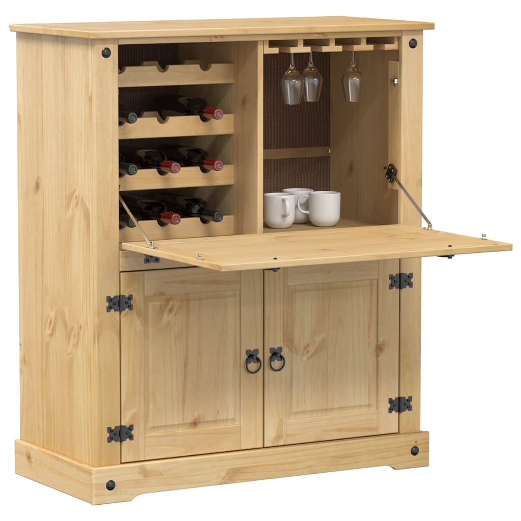 Armoire à vin Corona 97x45x114 cm bois de pin massif - XIOS