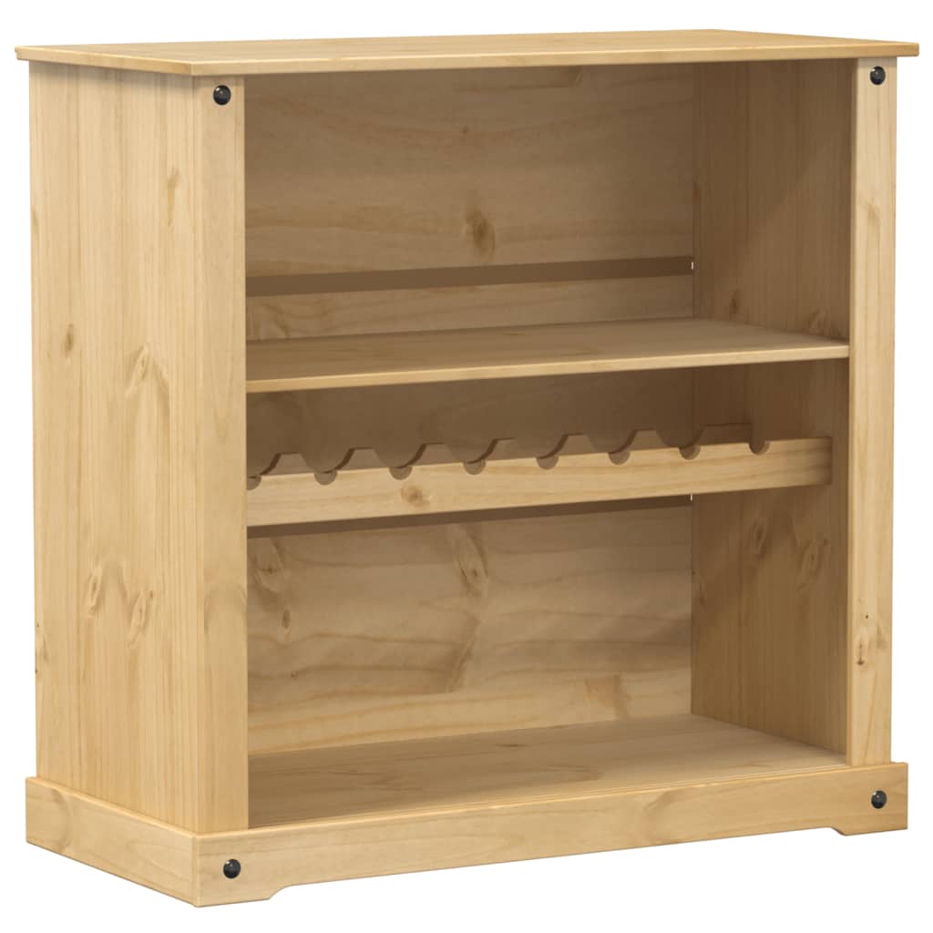 Armoire à vin Corona 107,5x51x105,5 cm bois de pin massif - XIOS