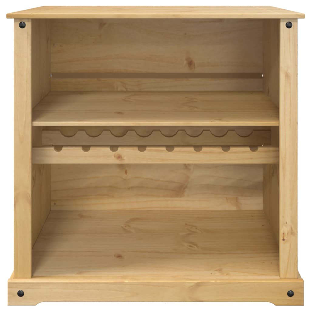 Armoire à vin Corona 107,5x51x105,5 cm bois de pin massif - XIOS