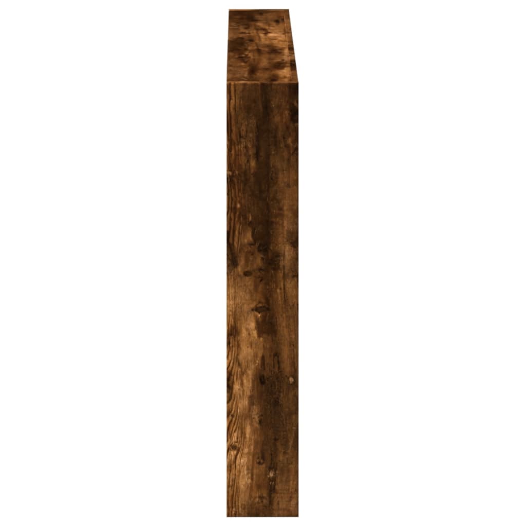 Armoire tête de lit avec LED chêne fumé 100x17x102 cm - XIOS