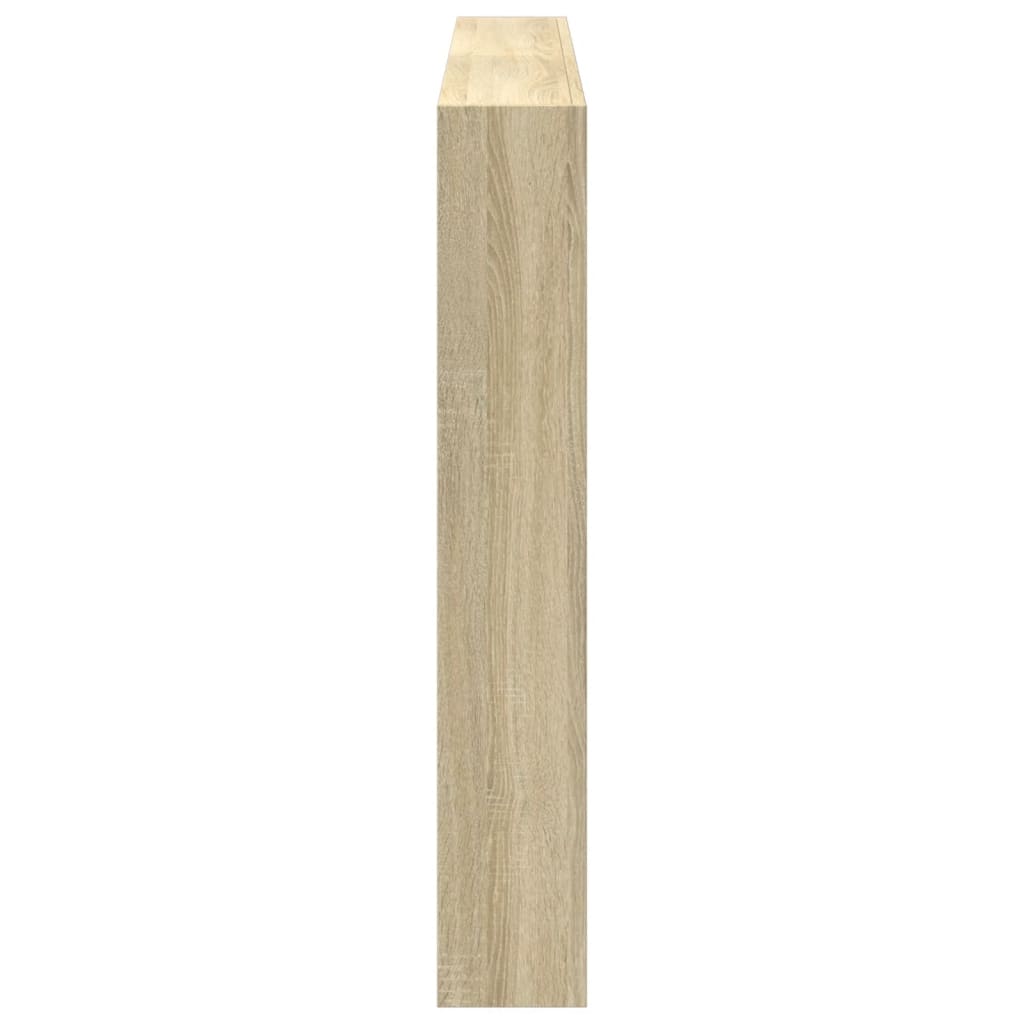 Armoire tête de lit avec LED chêne sonoma 160x17x102 cm - XIOS