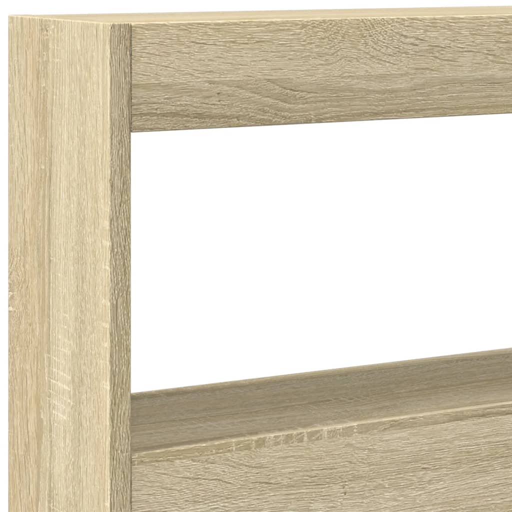 Armoire tête de lit avec LED chêne sonoma 200x17x102 cm - XIOS