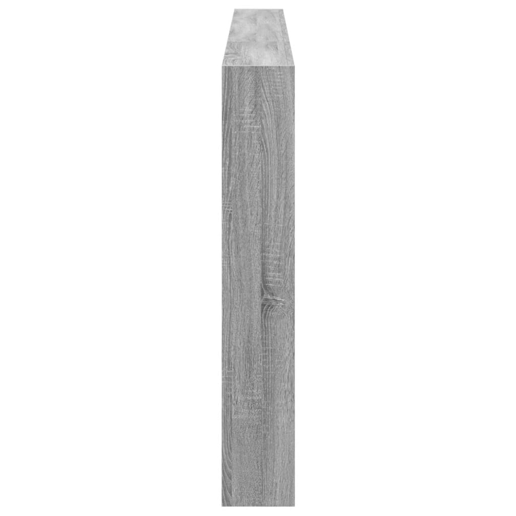 Armoire tête de lit avec LED sonoma gris 220x17x102 cm - XIOS