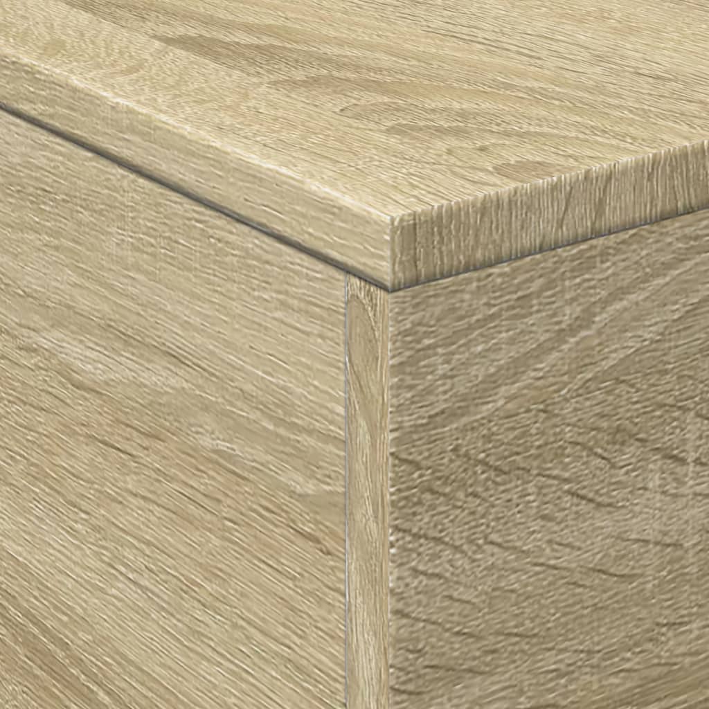 Table basse avec lumières LED chêne sonoma 50x50x40 cm - XIOS