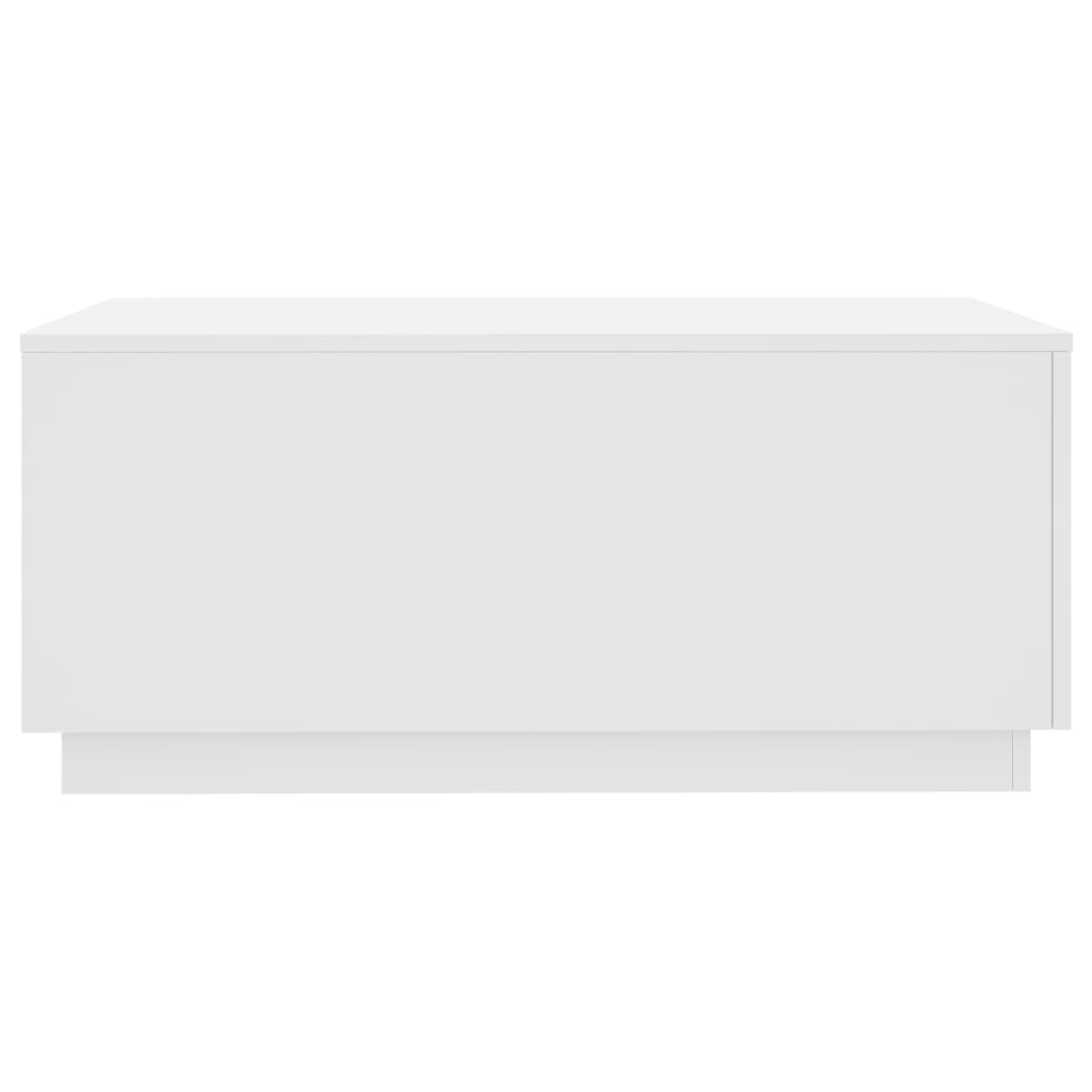 Table basse avec lumières LED blanc 90x50x40 cm - XIOS