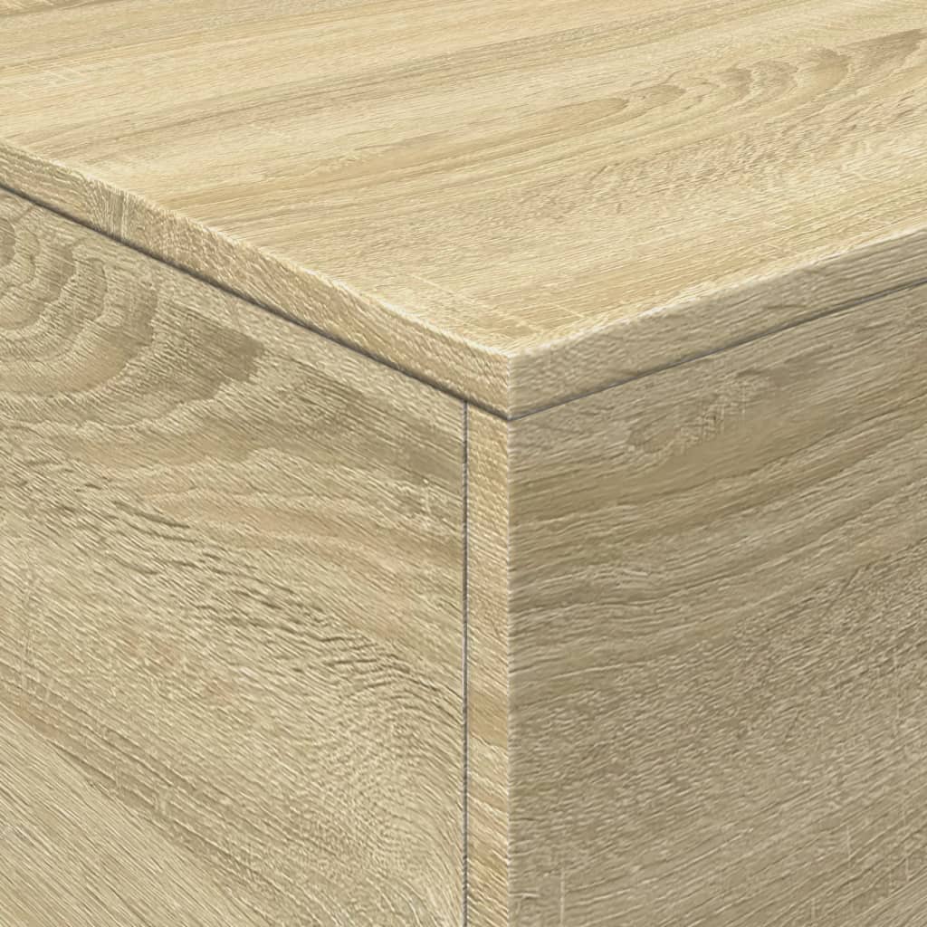 Table basse avec lumières LED chêne sonoma 90x50x40 cm - XIOS