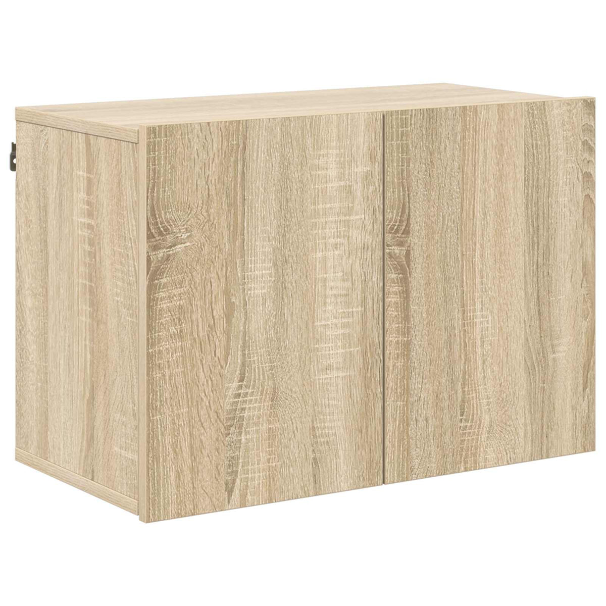 Unités murales TV 5 pcs chêne sonoma bois d'ingénierie