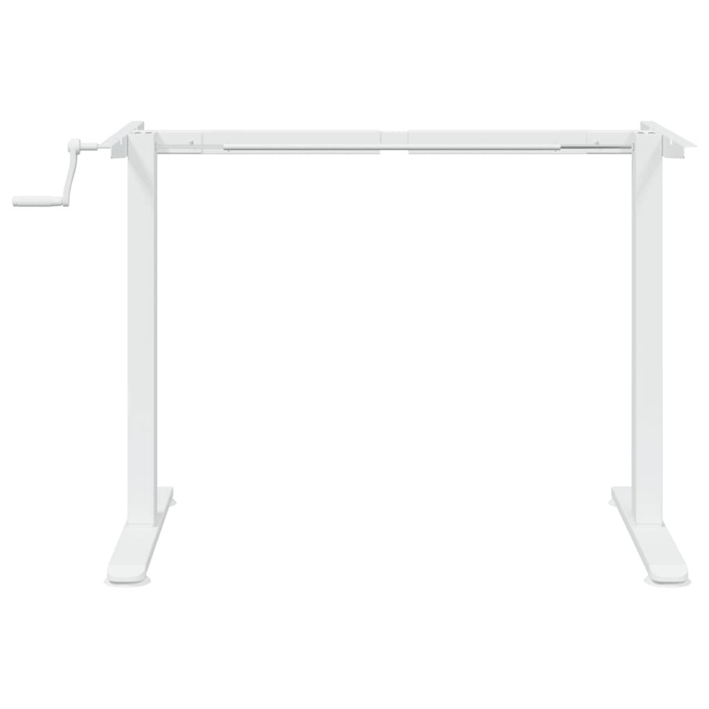 Cadre de bureau debout blanc (94-135)x60x(70-114) cm acier Bureaux vidaXL   