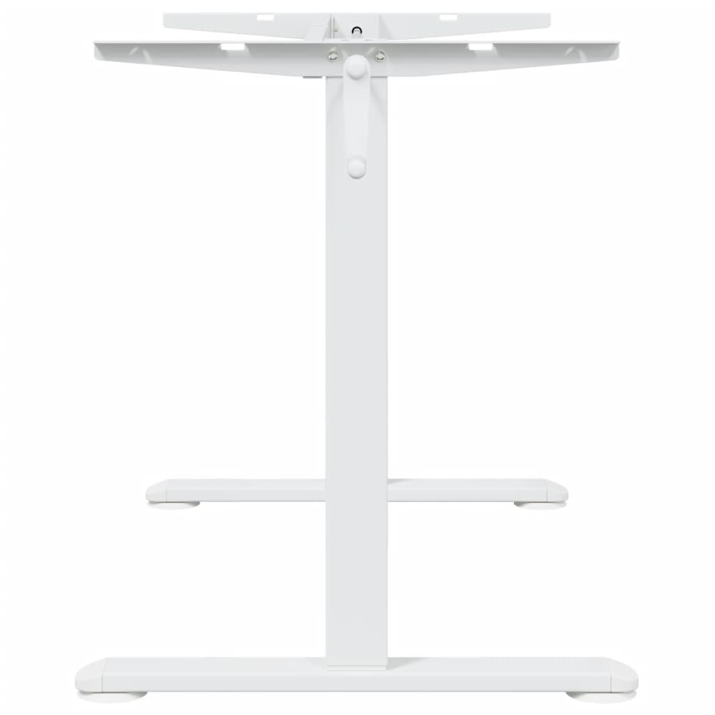 Cadre de bureau debout blanc (94-135)x60x(70-114) cm acier Bureaux vidaXL   