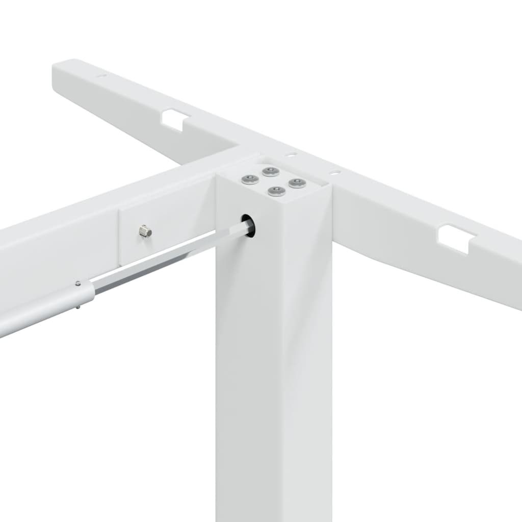 Cadre de bureau debout blanc (94-135)x60x(70-114) cm acier Bureaux vidaXL   