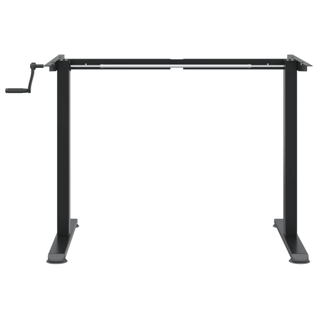 Cadre de bureau debout noir (94-135)x60x(70-114) cm acier Bureaux vidaXL   