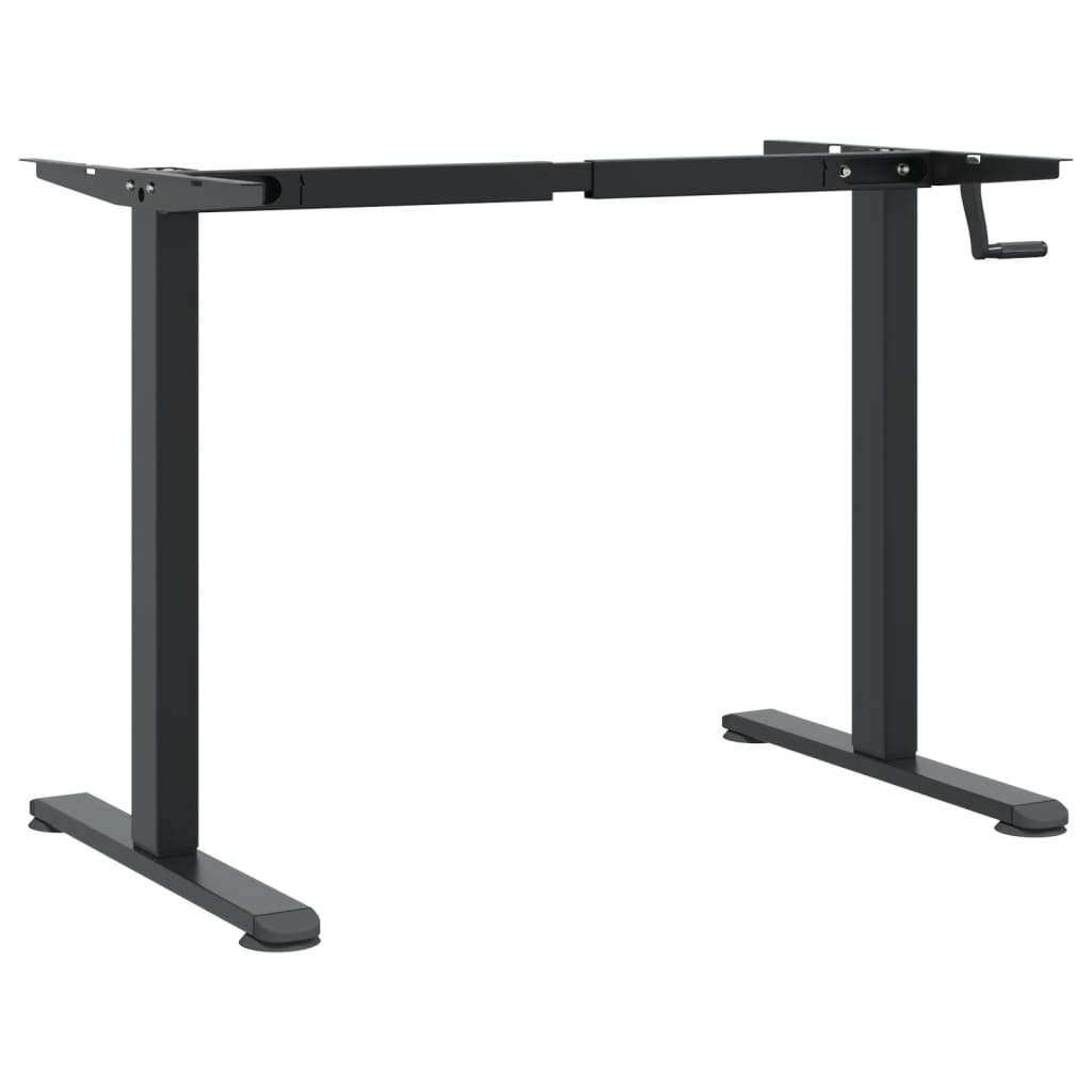 Cadre de bureau debout noir (94-135)x60x(70-114) cm acier Bureaux vidaXL   