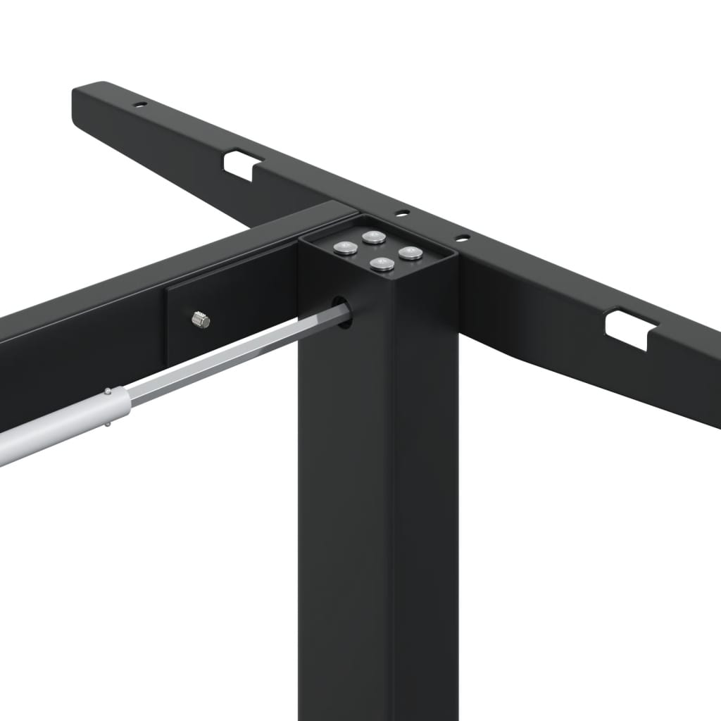 Cadre de bureau debout noir (94-135)x60x(70-114) cm acier Bureaux vidaXL   