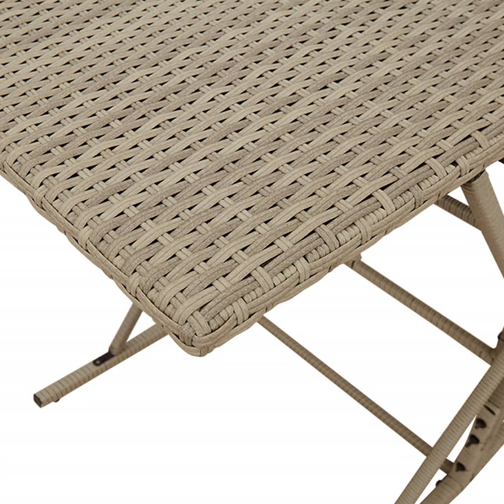 Ensemble à manger de jardin et coussins 7 pcs gris clair rotin Salons de jardin vidaXL