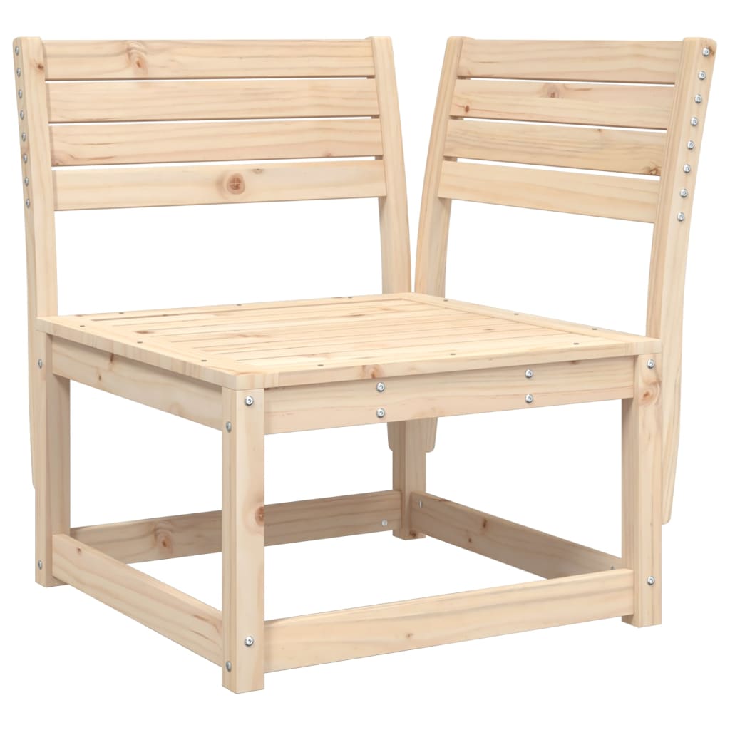 Salon de jardin 3 pcs bois de pin massif