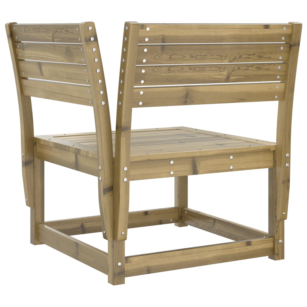 Salon de jardin 3 pcs bois de pin imprégné
