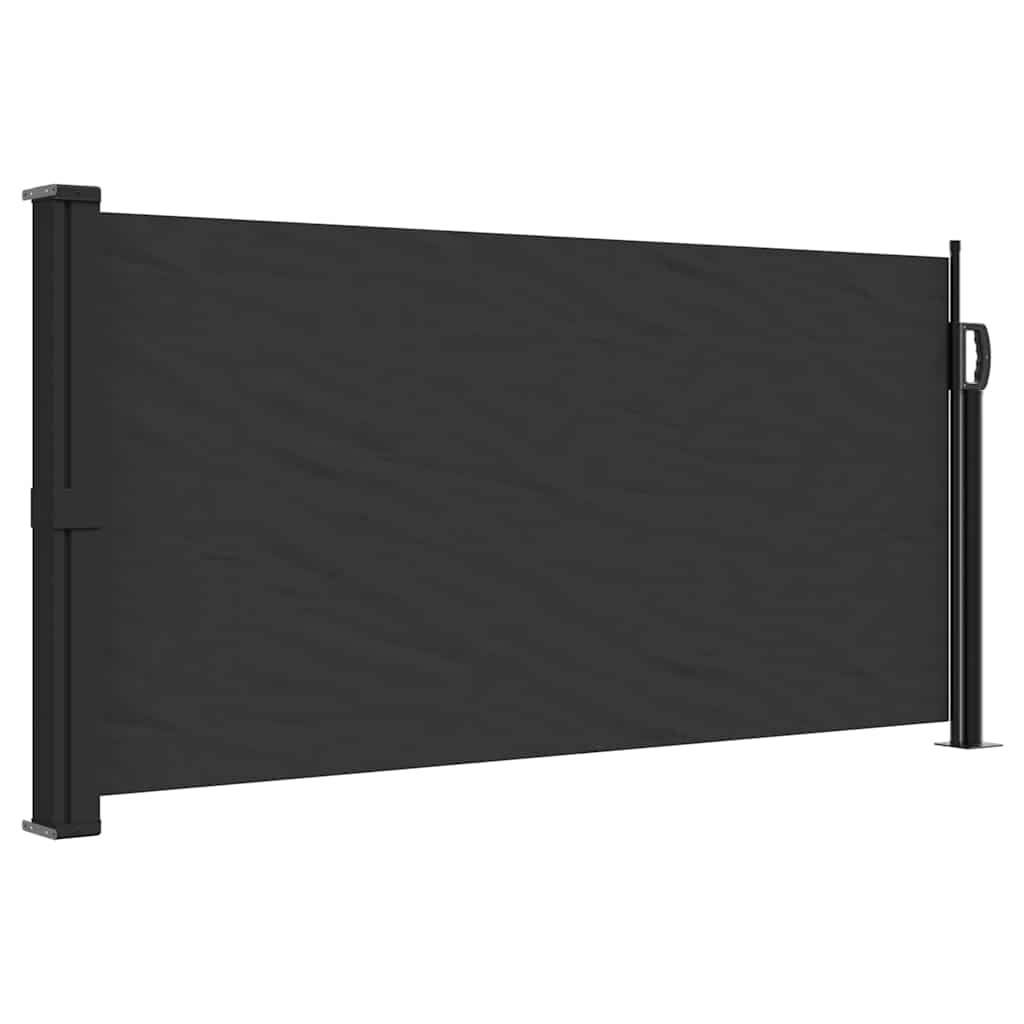 Auvent latéral rétractable noir 100x300 cm Parasols & voiles d'ombrage vidaXL