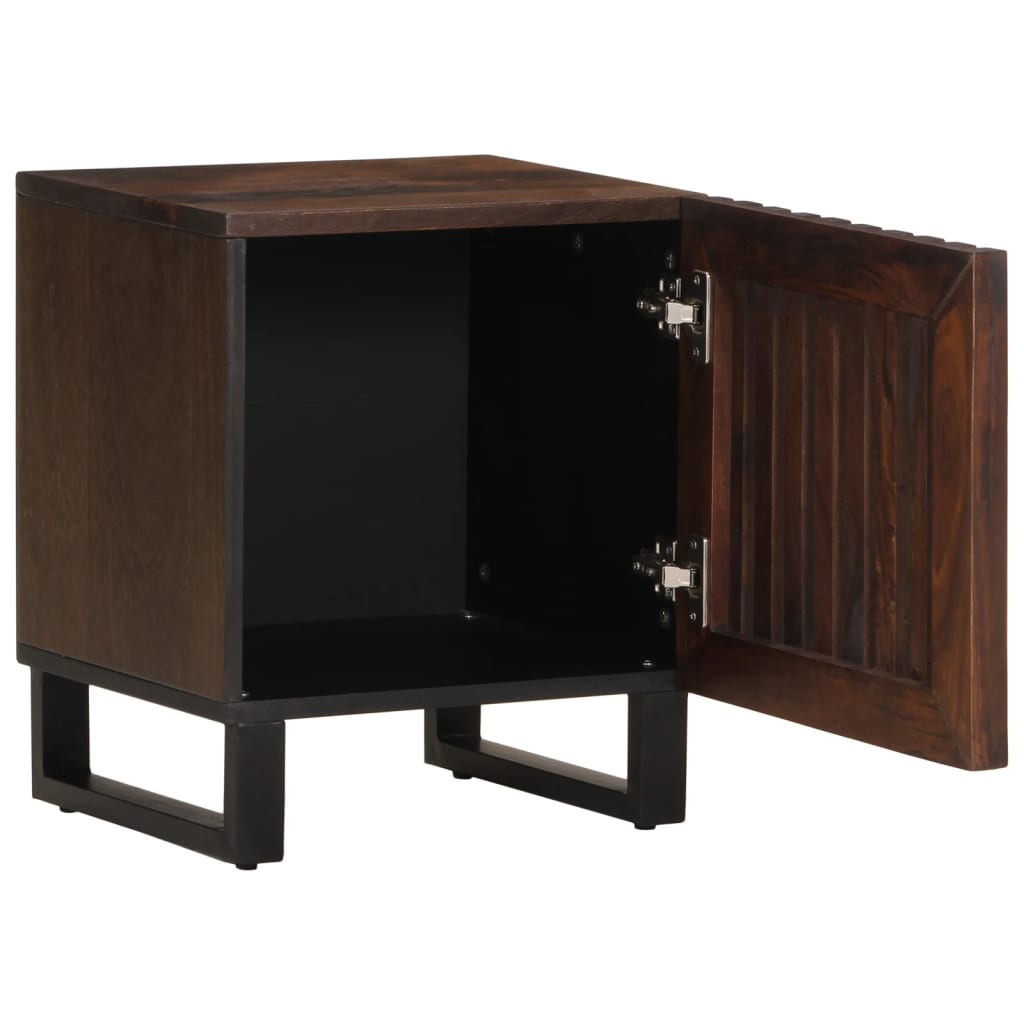 Tables de chevet 2 pcs 40x34x46 cm bois de manguier massif - XIOS