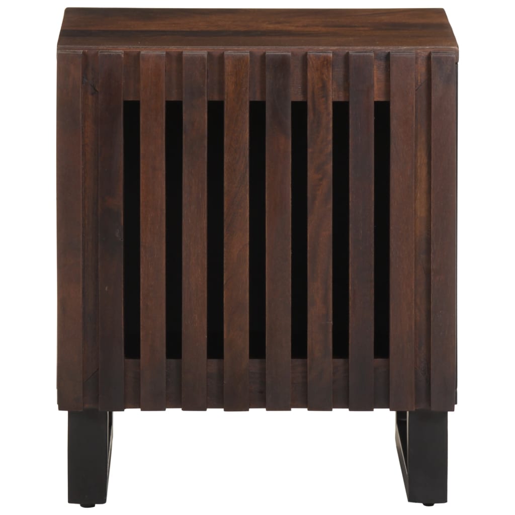 Tables de chevet 2 pcs 40x34x46 cm bois de manguier massif - XIOS