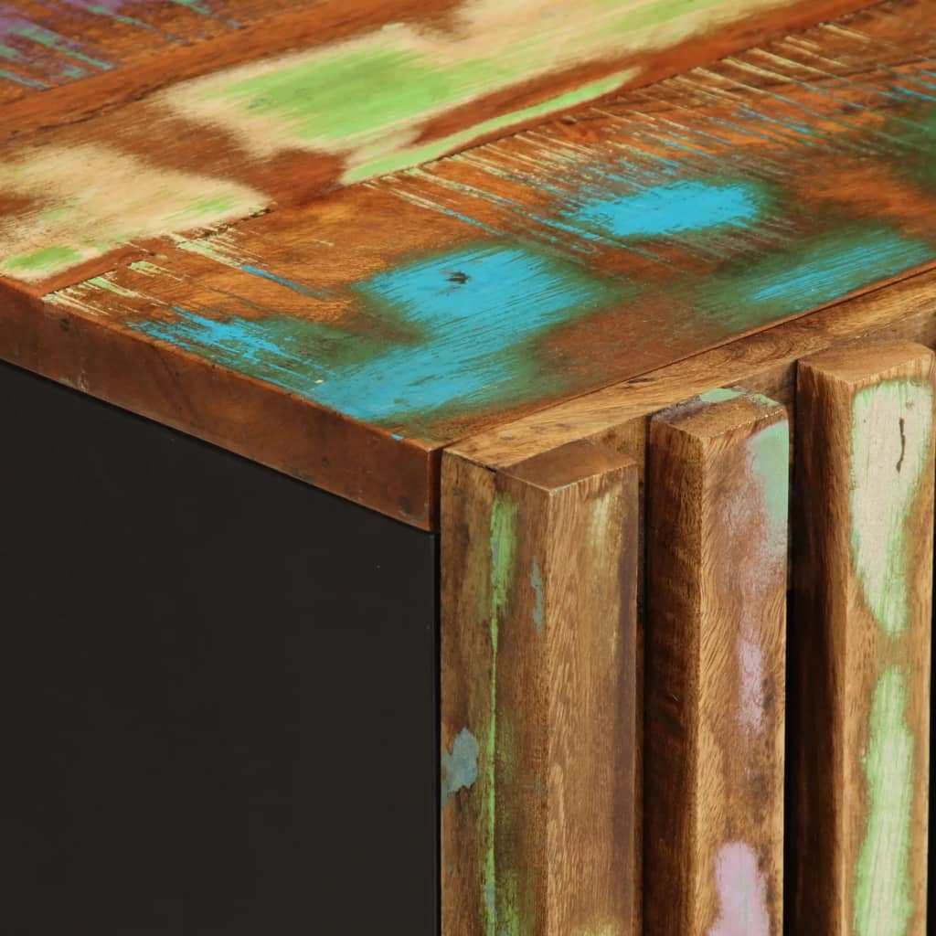 Table de chevet 40x34x46 cm bois massif de récupération - XIOS