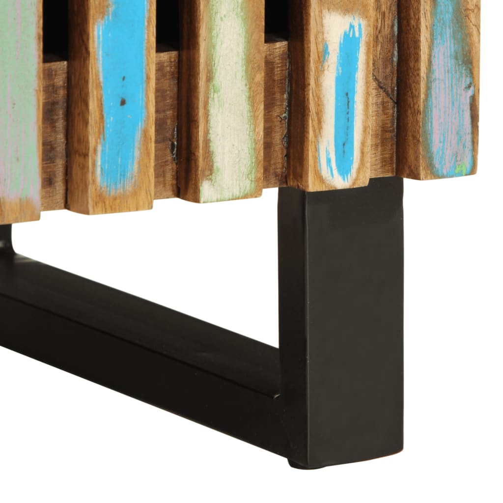 Table de chevet 40x34x46 cm bois massif de récupération - XIOS