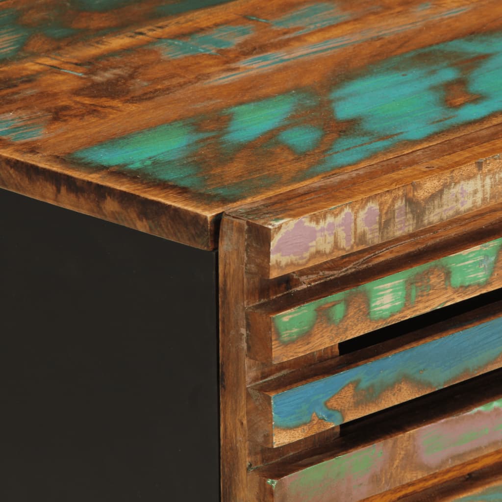 Tables de chevet 2 pcs 40x34x46 cm bois massif de récupération - XIOS