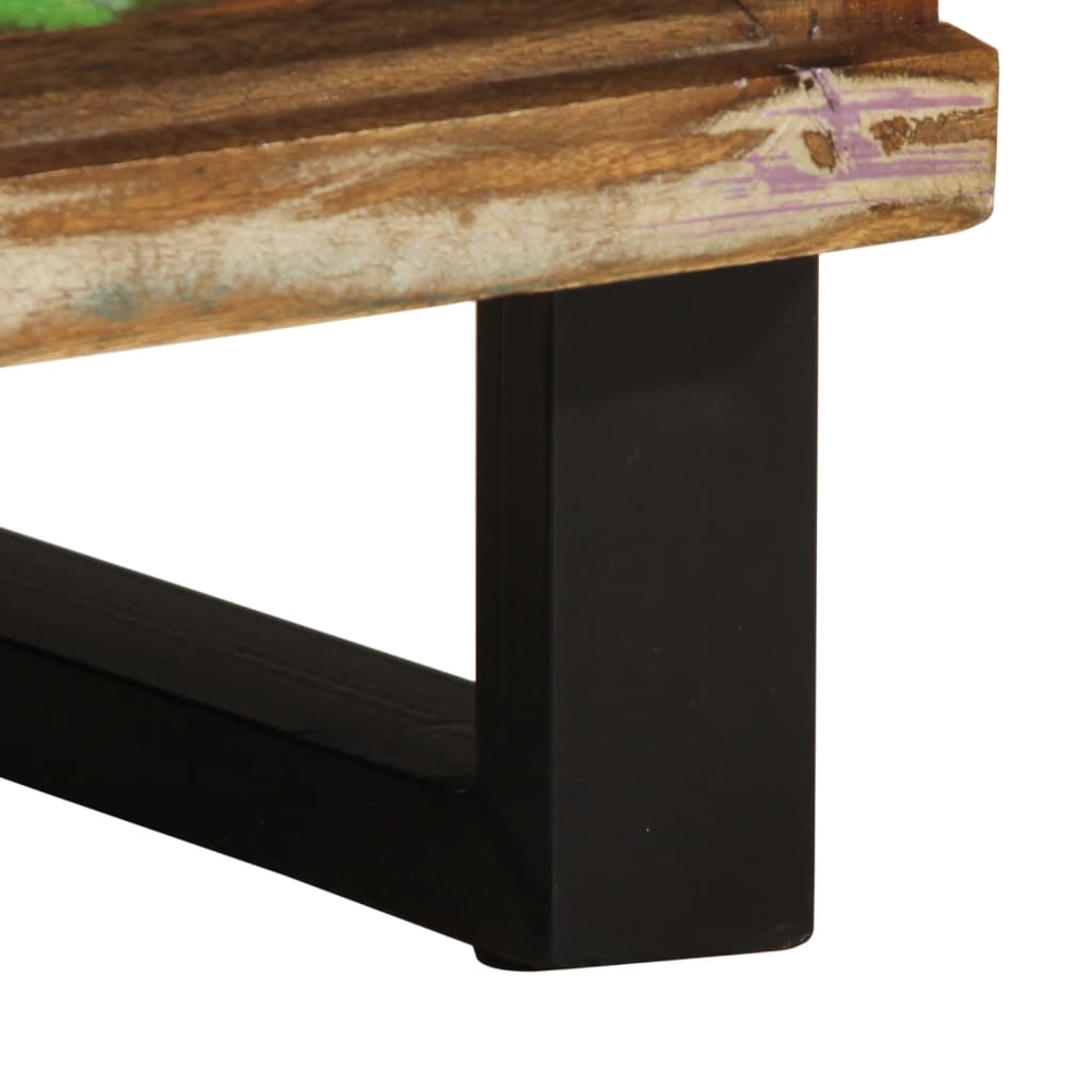 Tables de chevet 2 pcs 40x34x46 cm bois massif de récupération - XIOS