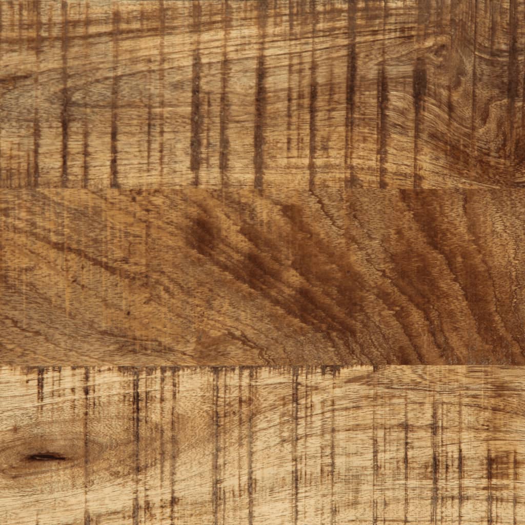 Meuble TV 70x34x46 cm bois massif de manguier brut - XIOS