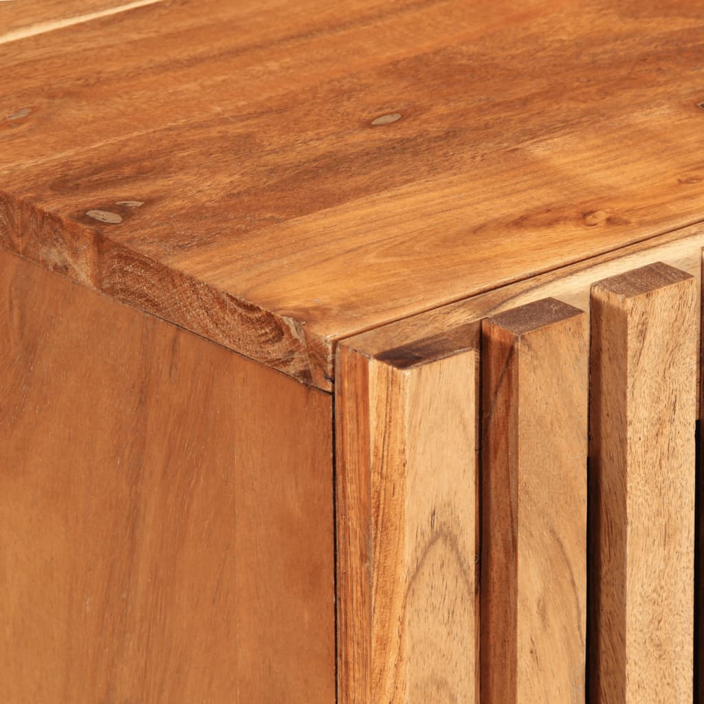 Buffet 60x34x75 cm bois d'acacia massif - XIOS