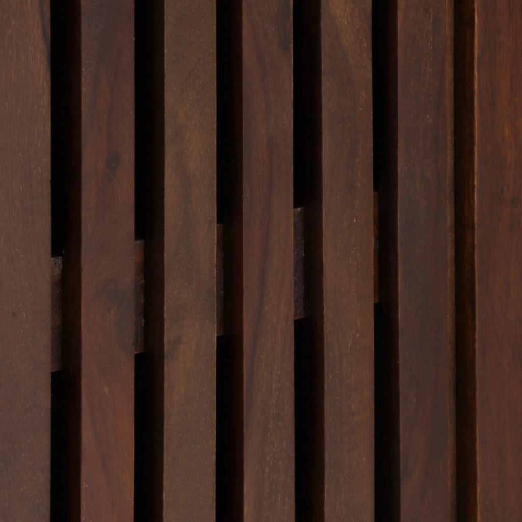 Buffet marron 60x34x75 cm bois massif de manguier - XIOS