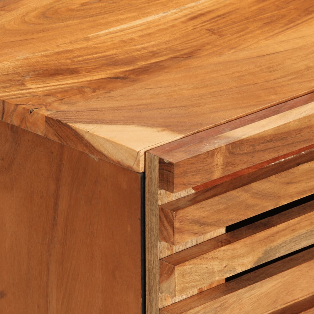 Buffet 60x34x75 cm bois d'acacia massif - XIOS