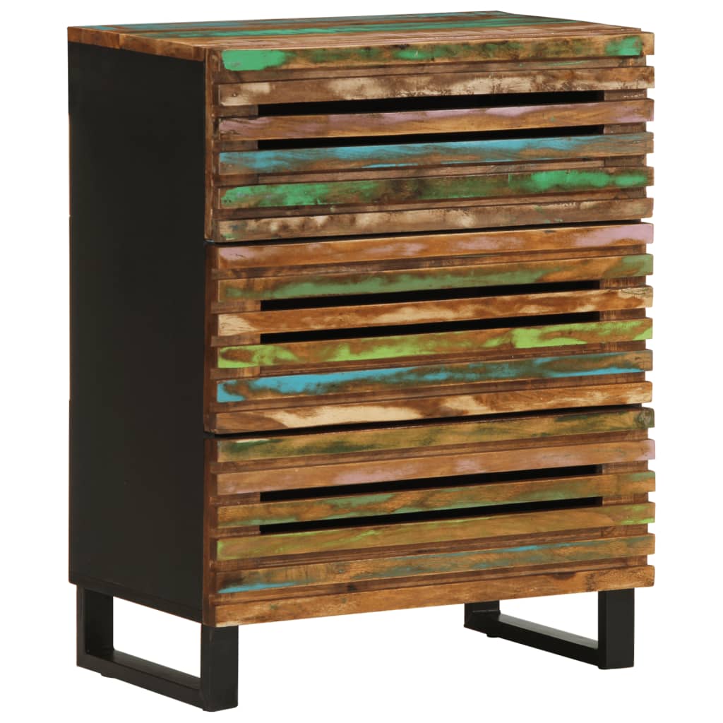 Buffet 60x34x75 cm bois d'acacia massif - XIOS