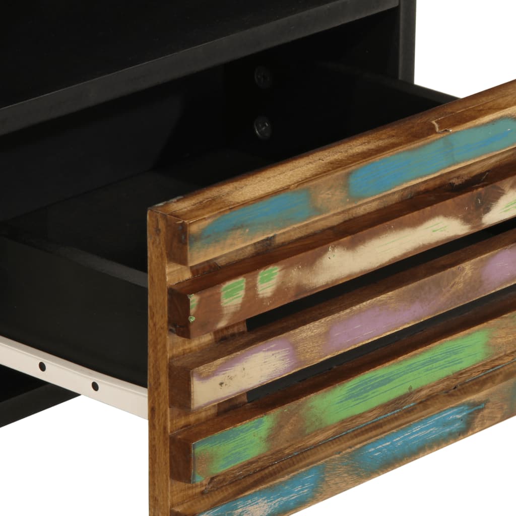 Table de chevet 40x34x46 cm bois massif de récupération - XIOS
