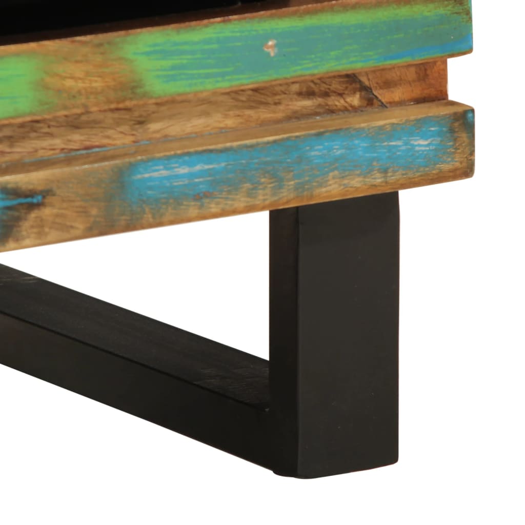 Table de chevet 40x34x46 cm bois massif de récupération - XIOS