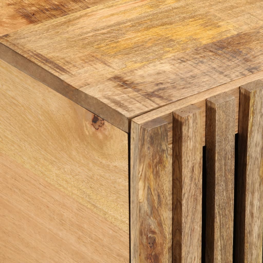 Table basse 100x55x40 cm bois de manguier massif brut - XIOS