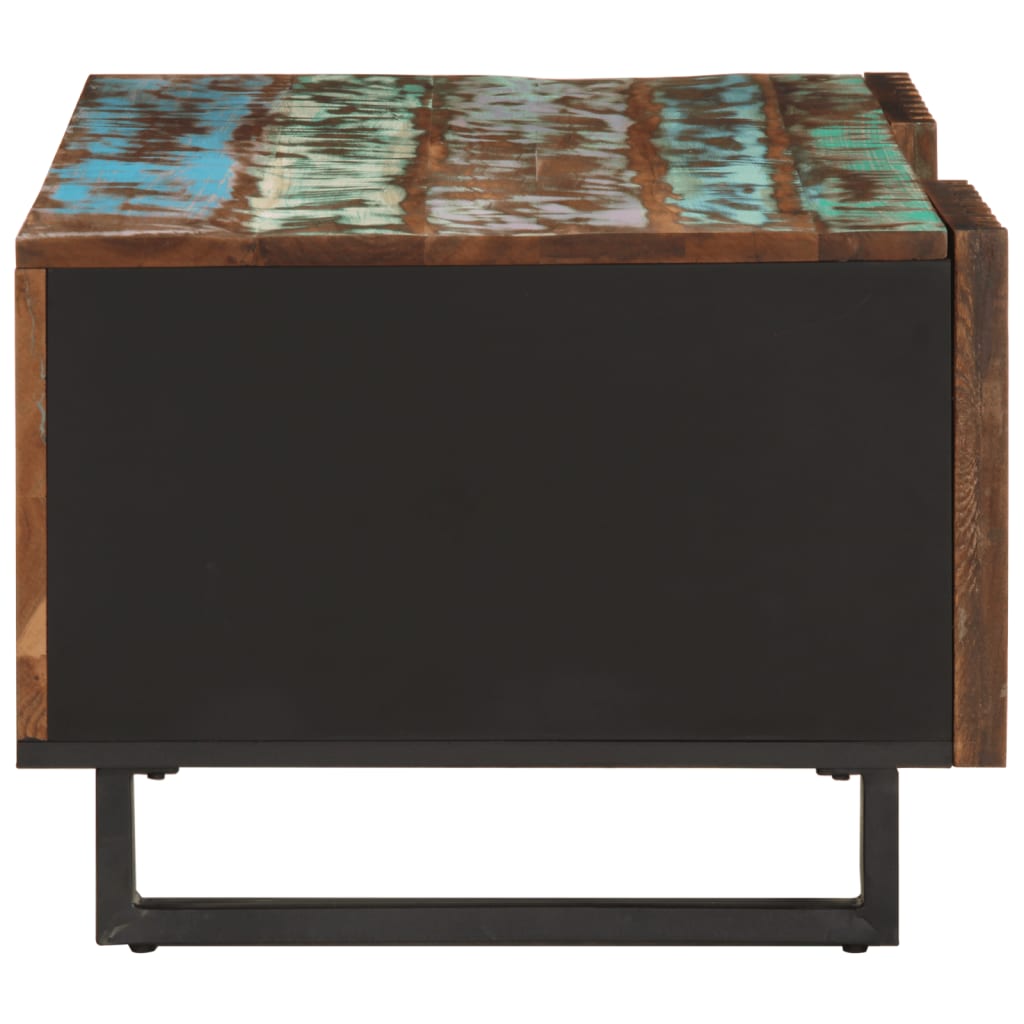 Table basse 100x55x40 cm bois massif d'acacia - XIOS