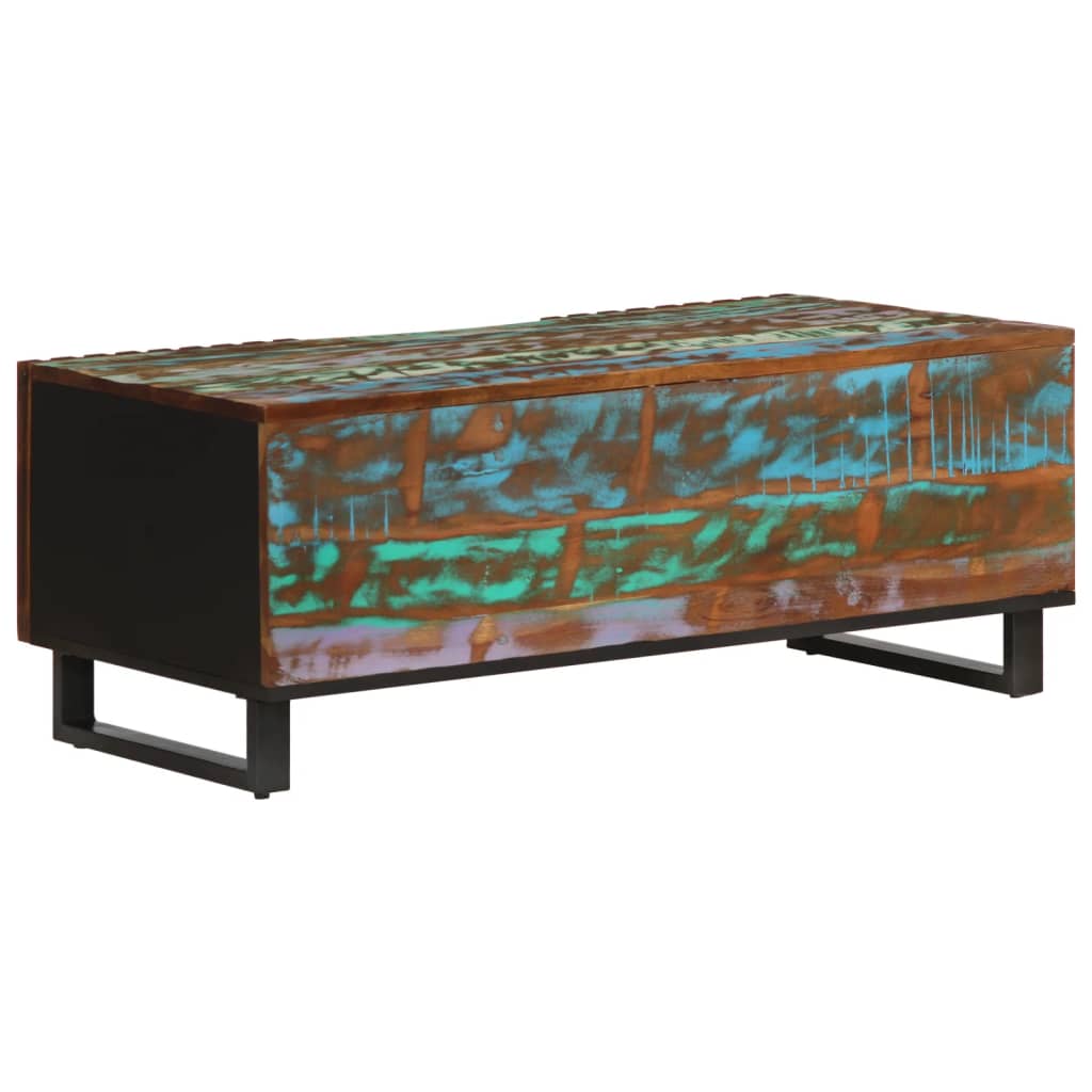 Table basse 100x55x40 cm bois massif d'acacia - XIOS